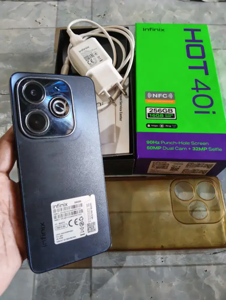 INFINIX HOT 40I FULLSET 8+8/256GB
