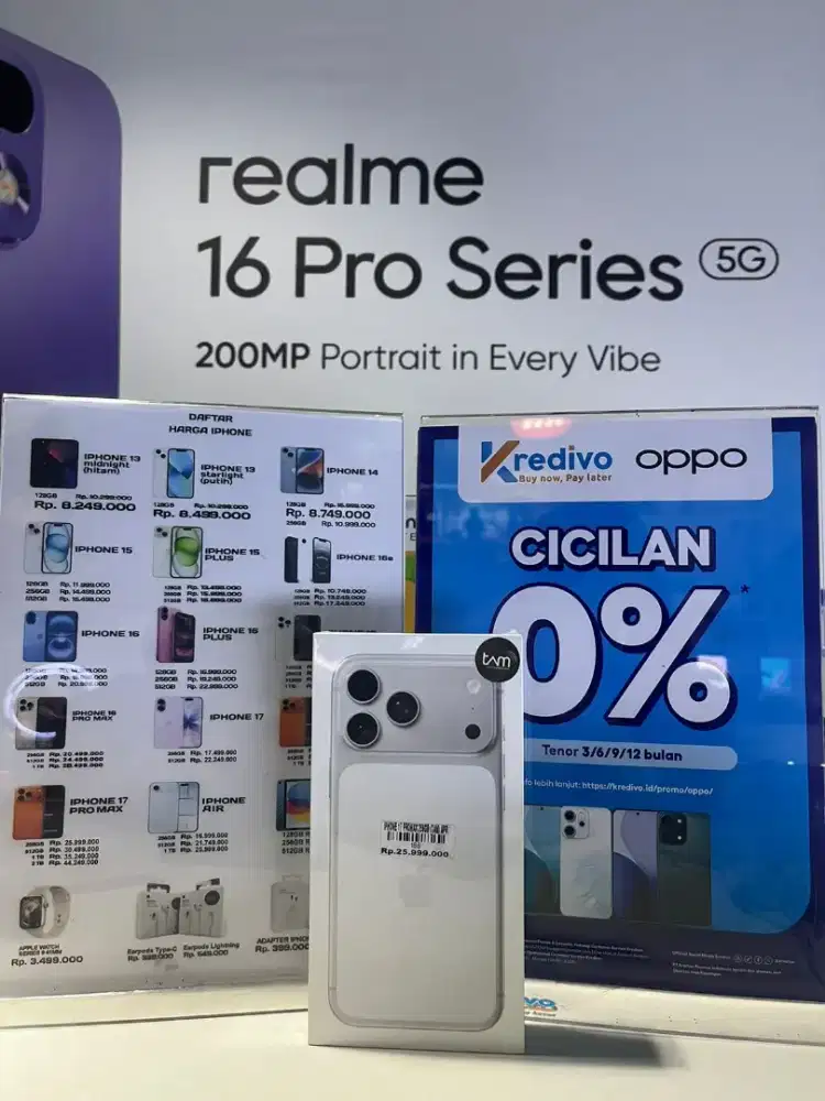 iPhone 17 promax 256gb ATLANTIS DAHSYAT