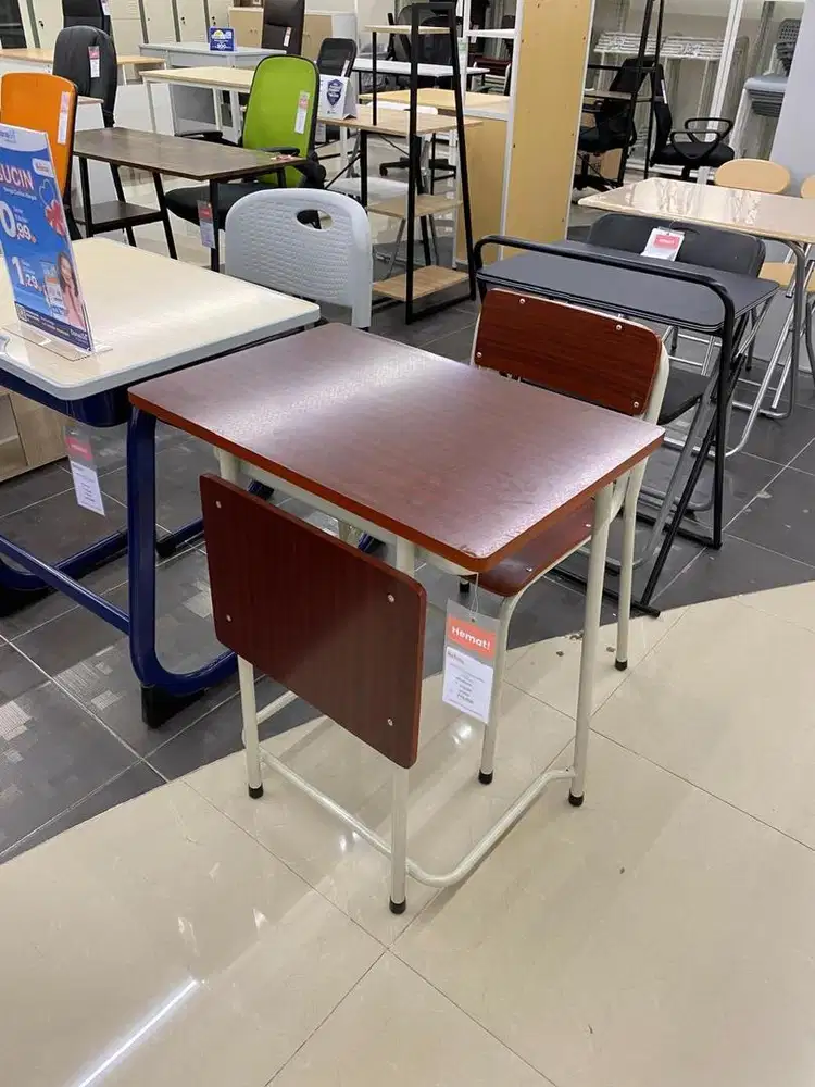 Meja Kursi Sekolah Cocok untuk Yayasan/LPK