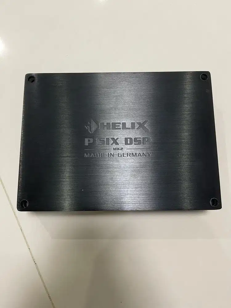 Helix P Six DSP DSPM MK2 Ori Segel Normal Not STEG Audison Goldhorn