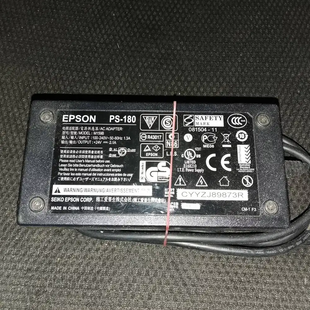 Adaptor Printer | EPSON PS-180 24V ~ 2.1A 50.4W