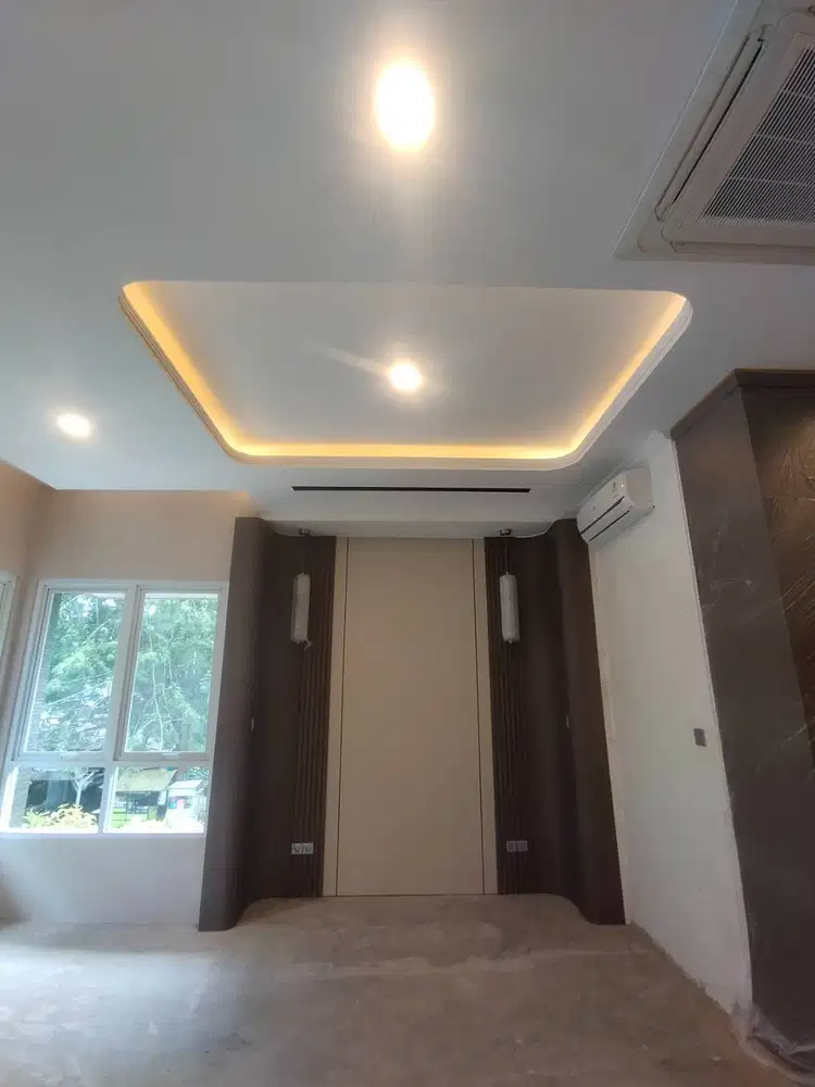 Dekorasi jasa plafon gypsum bagunan murah