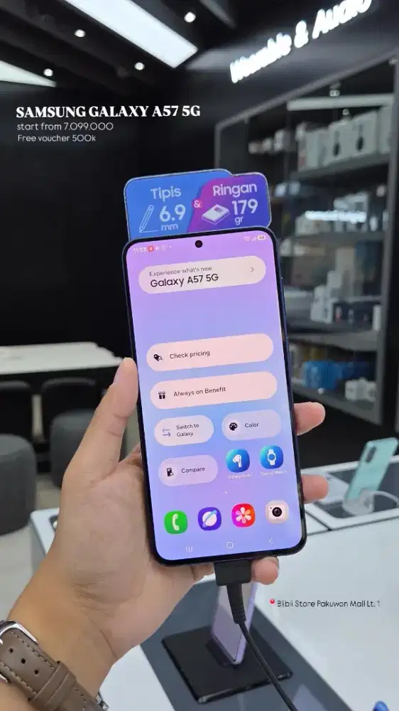 SAMSUNG GALAXY A57 NEW!! FREE CHARGER