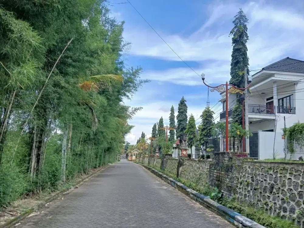 Tanah 189m² SHM Full View, Area Perumahan Asri Cocok untuk Hunian