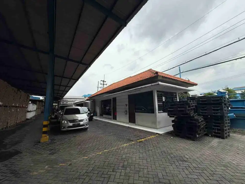 Dijual Gudang Industri Siap Pakai di Tambak Sawah Dekat Surabaya