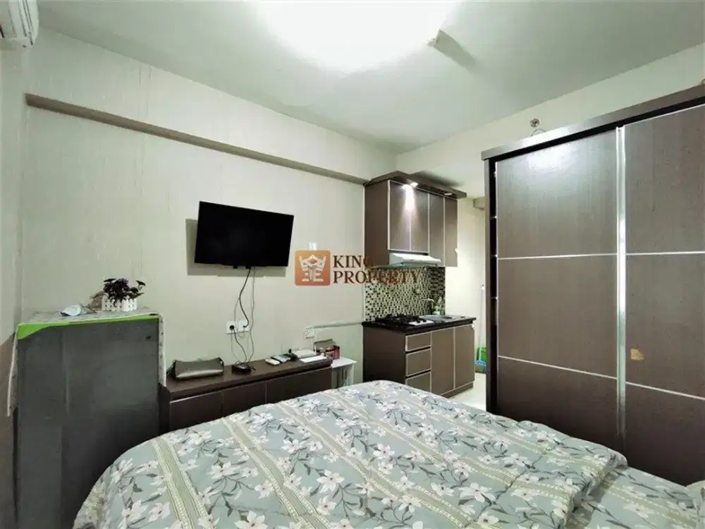 Auto Nyaman! Studio Siap Huni 21M² Full Furnished, Akses Langsung Mall Apartemen Green Bay Pluit Greenbay