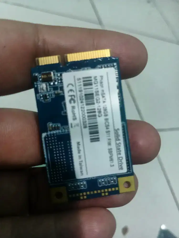 SSD msata 128 GB sentinel 100/100