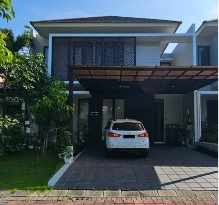 Disewakan rumah 2 Lantai Baru Gress, Full Furnish, AC Lengkap