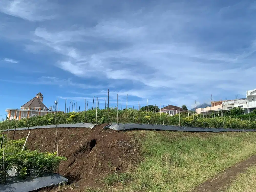 Tanah Luas 189m² SHM, Area Perumahan Asri, View Bagus untuk Hunian