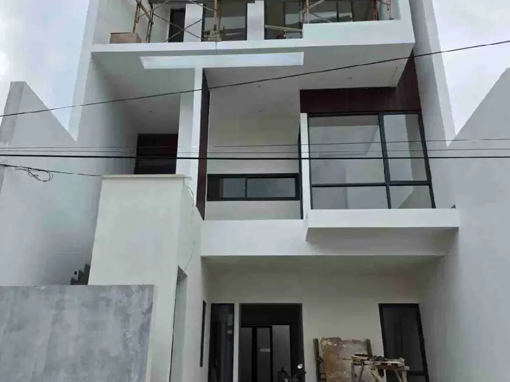 Dijual rumah baru, Citra Garden 5, 8x16, 128 m2, 3 lt, 260 m2, 5+1 kt, 5+1 km, 2 dapur, shm
