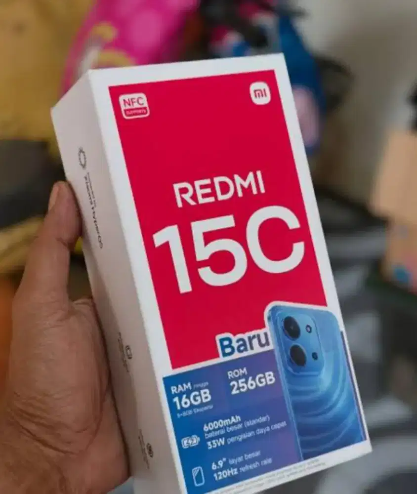Redmi 15C Ram 6+6/128