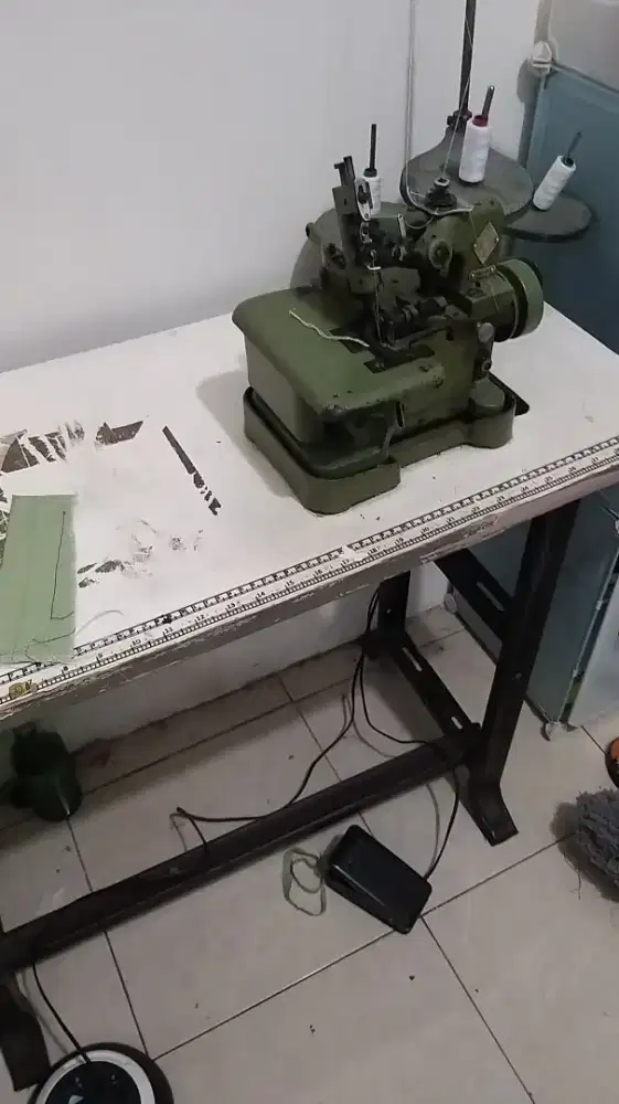 Meja + Mesin obras type 3 benang