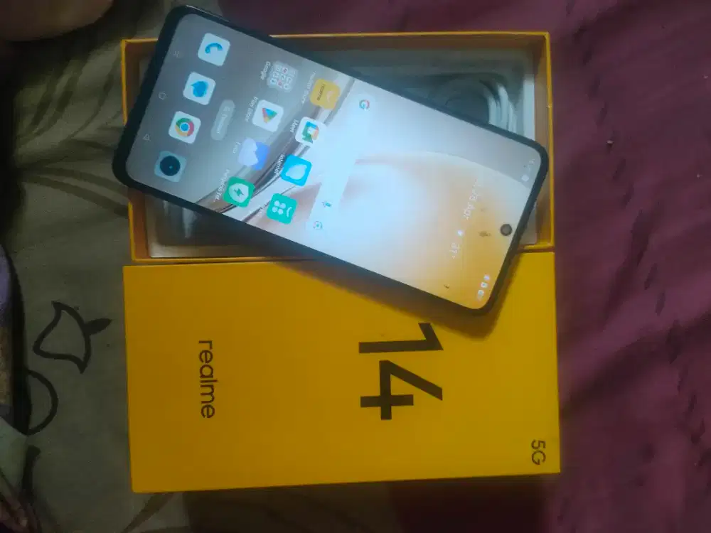 Realme 14 5g fullset ram 8/256