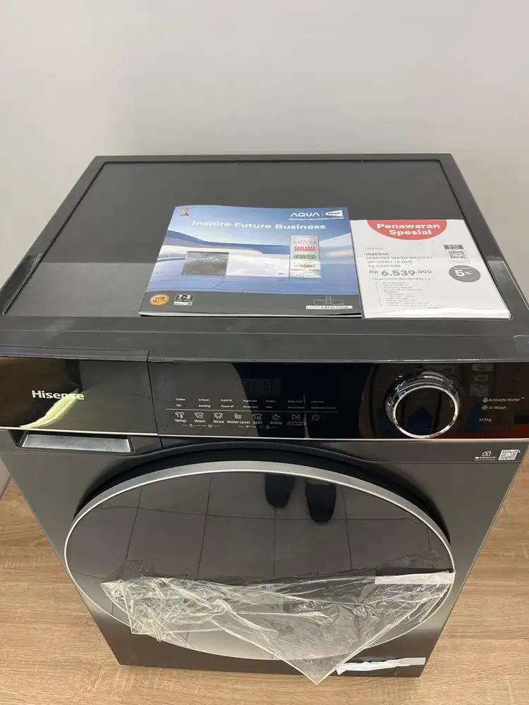 Mesin Cuci Hisense Tabung Depan 10,5kg