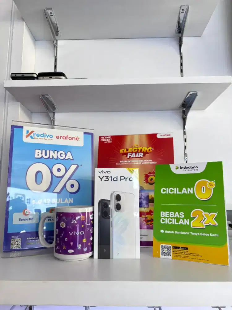 vivo y31d pro - kredit 0% cukup ktp