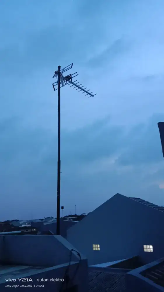 Tukang pasang antena tv digital dijamin bagus, chenel