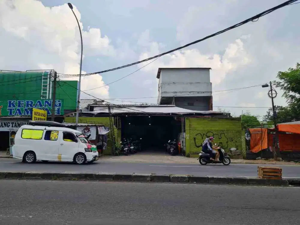 tempat usaha strategis jalan raya ciledug murah harga Njop