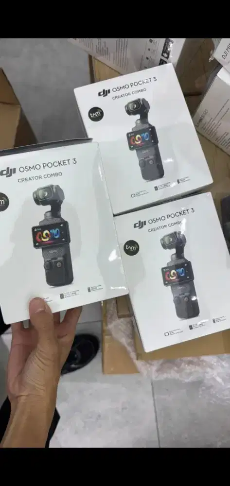 Dji osmo pocket 3 creator combo garansi tam 2 tahun
