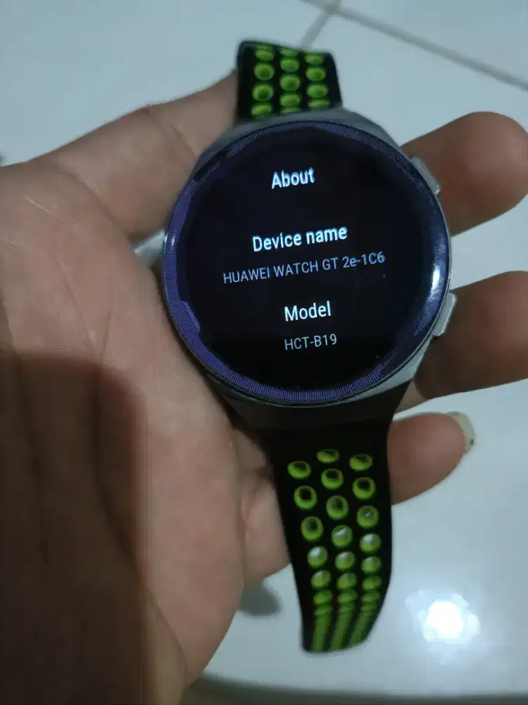 Second Huawei Watch GT 2E 46mm Mulus Istimewa batangan ex resmi murah