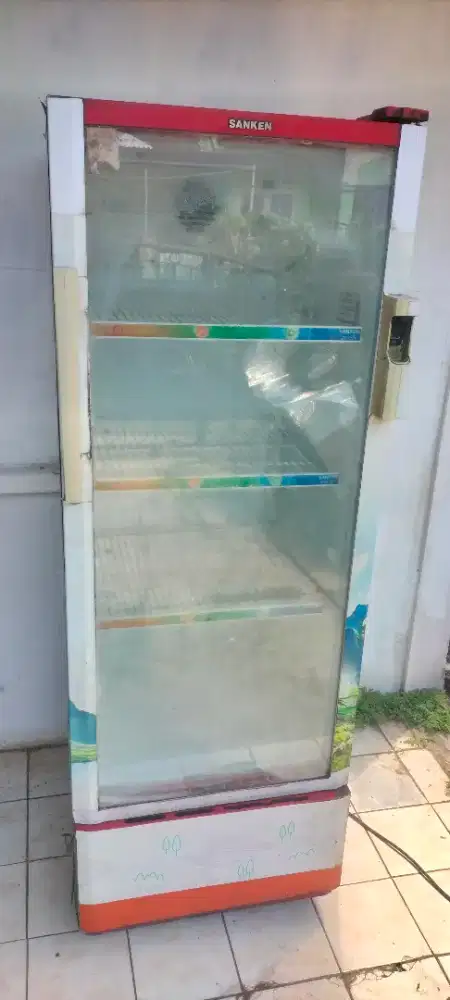 Jual showcase sanken normal