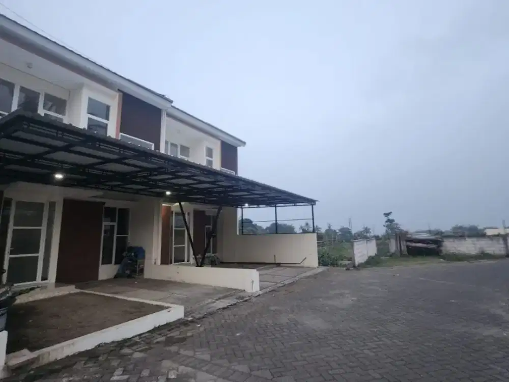 rumah villa batu view cantik