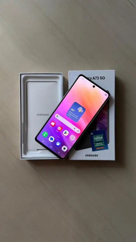 Samsung Galaxy A73 5G, sein