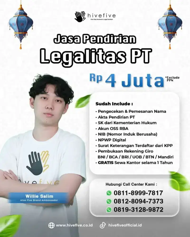 PENDIRIAN LEGALITAS PT DAN CV