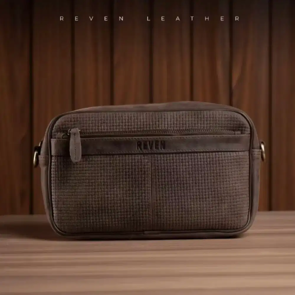 TAS KULIT ASLI 100% merek REVEN original