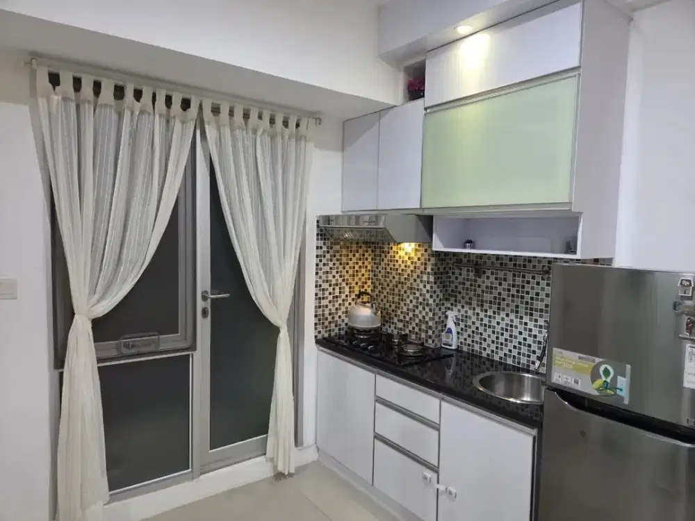 Disewakan Apartemen Oak Tower B Murah 2 Bedroom Full Furnish Lantai 12