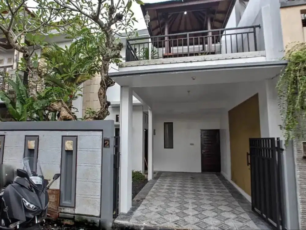 RUMAH MODERN MINIMALIS 2 LANTAI DI DALUNG KUTA UTARA BADUNG