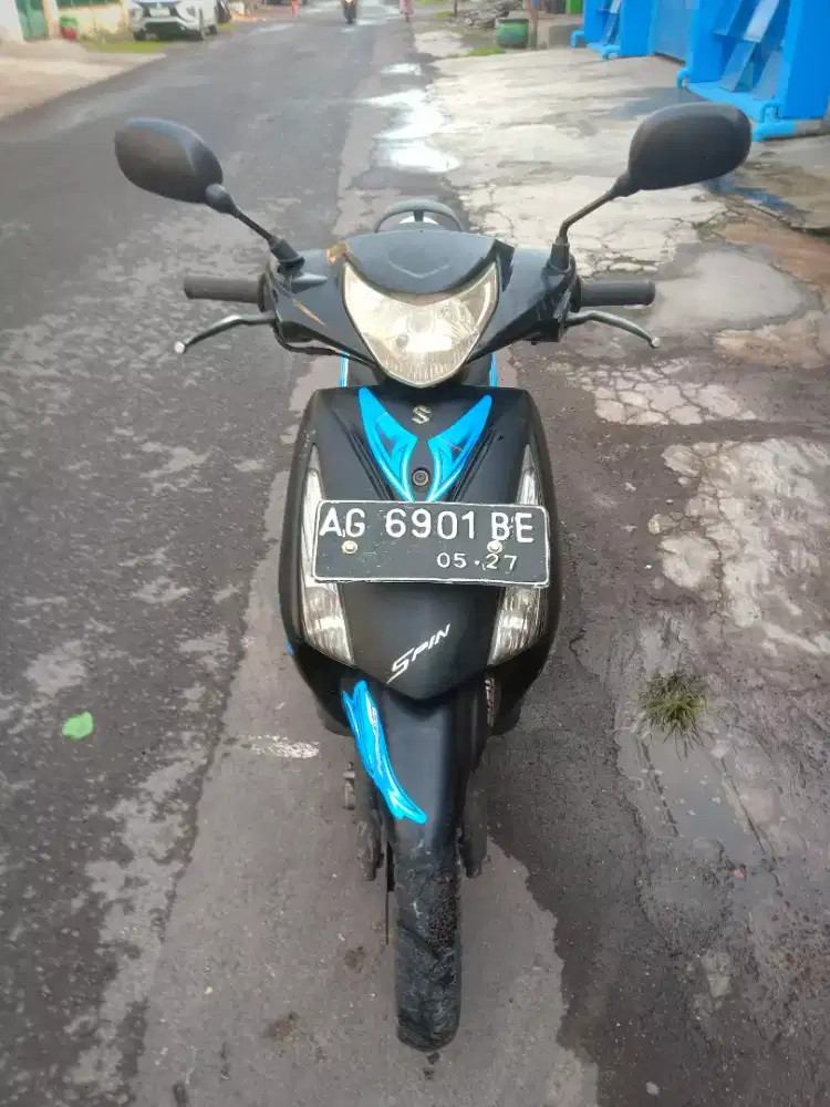 Spin lengkap off mesin halus