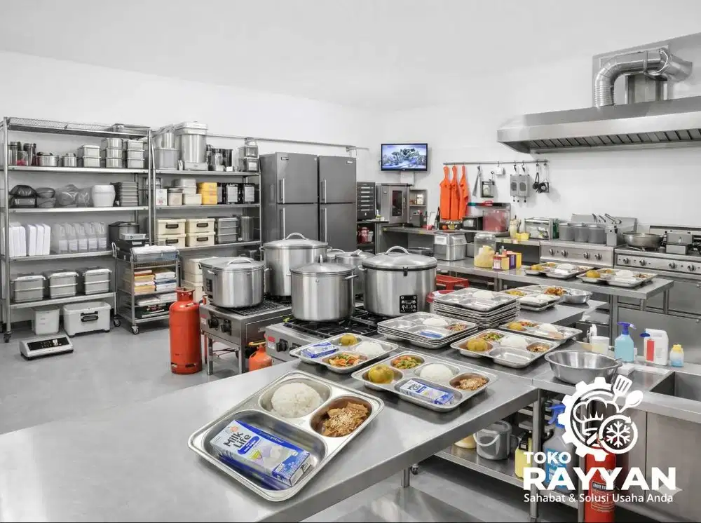 Nampan Omprengan Makan dapur MBG
