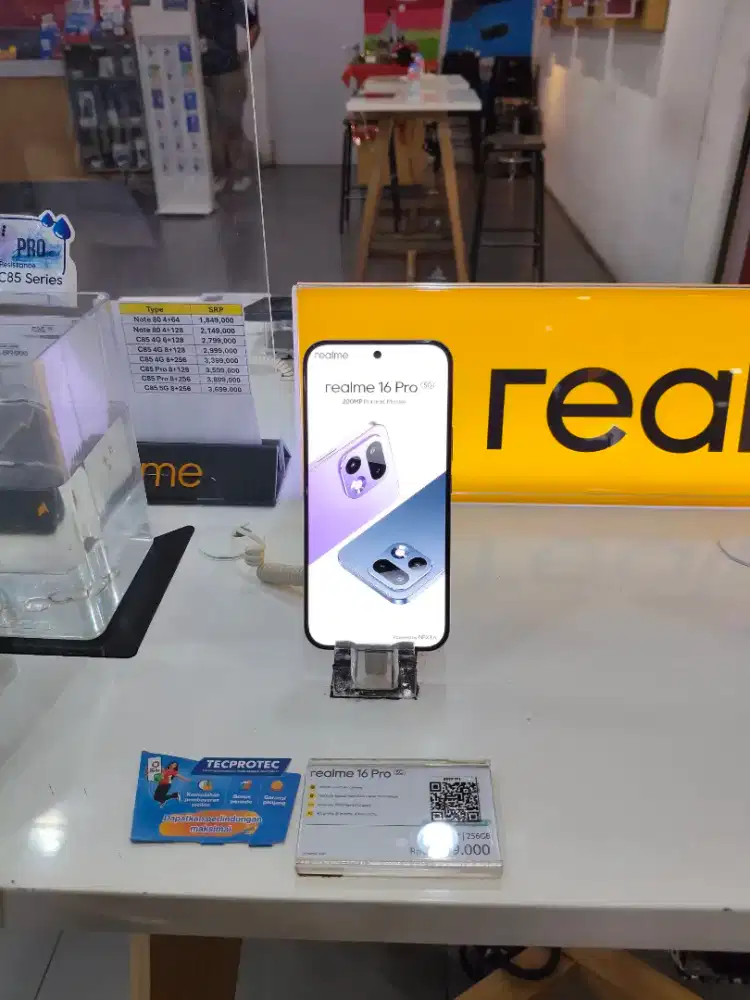 Realme 16 Pro 5G 12/256GB, Cicilan 0% Tanpa DP