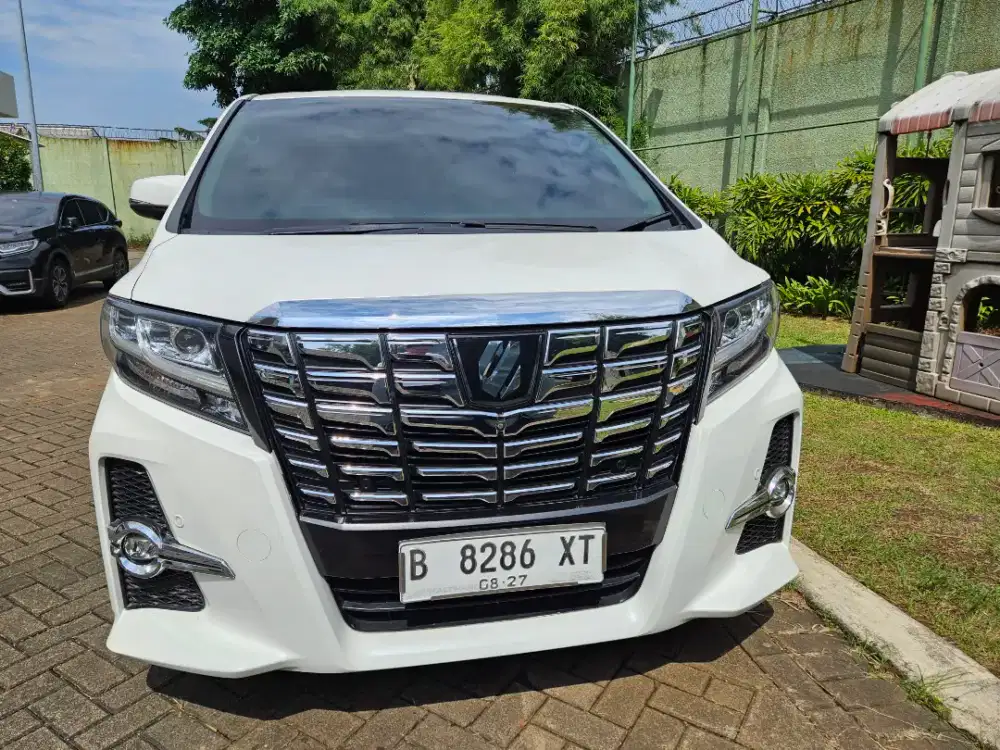 DIJUAL ALPHARD SC PREMIUM SOUND 2016 JBL HEATER SEAT STEERING