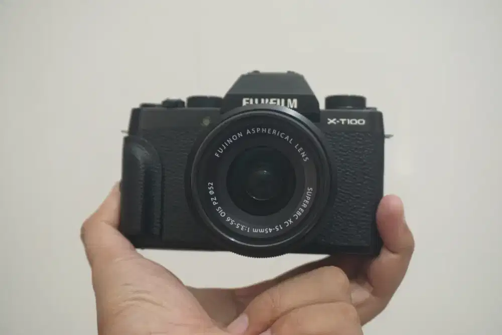 FUJI XT100 XT-100 X-T100 KIT 15-45mm OIS PZ WIFI FUJIFILM Kamera