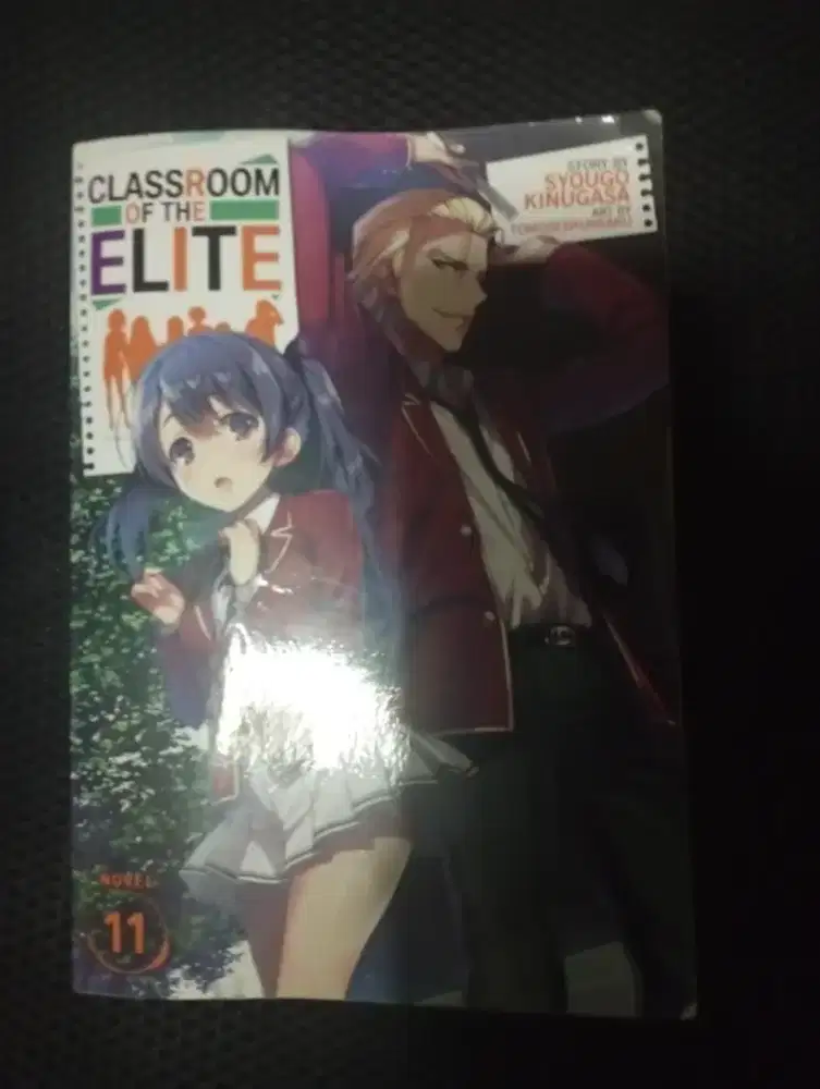Buku light novel classroom of the elite vol 11 bahasa inggris