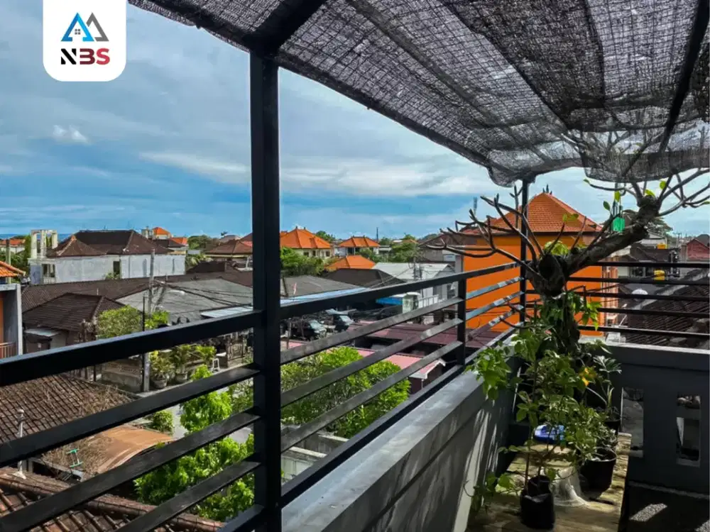 FOR SALE MODERN HOUSE WITH STORE AND BEAUTY VIEW 3RD FLOOR AT PULAU MOYO, DENPASAR