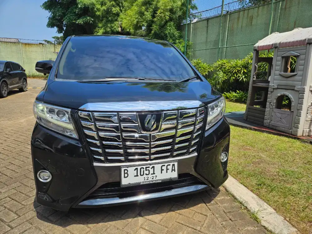 DIJUAL ALPHARD G ATPM 2017 NIK 2017