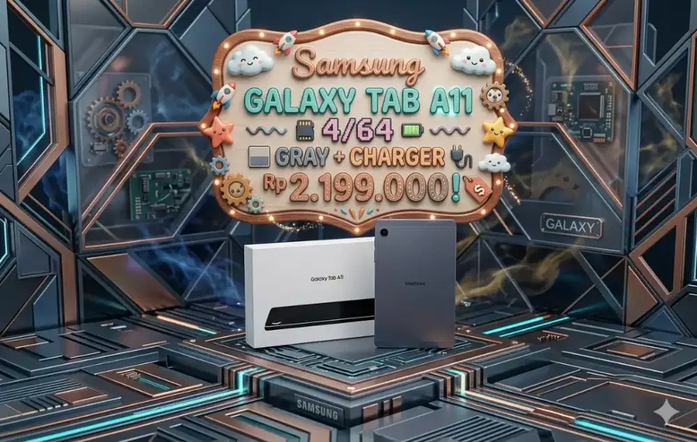 SAMSUNG GALAXY TAB A11 4/64 WIFI + CHARGER