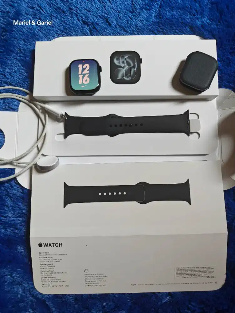 Apple Watch iWatch Series 11 46mm Jet Black BH 100% Perfect Condition