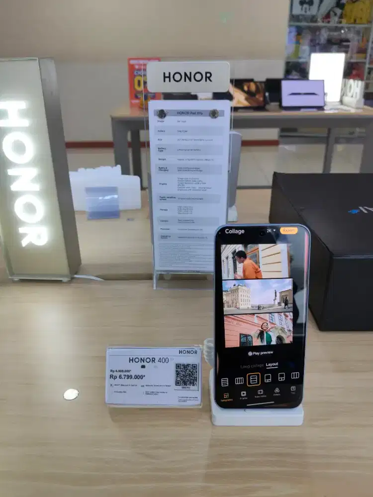 Honor 400 5G 12/512GB, Cicilan 0% Tanpa DP