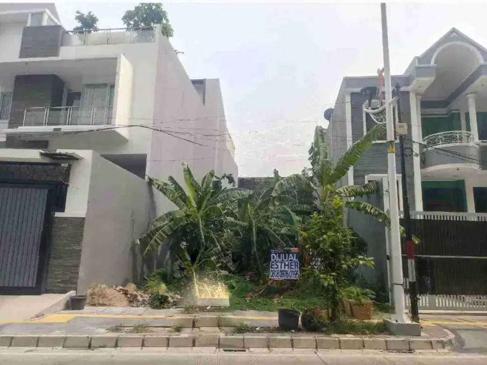 Kavling strategis harga dibawah NJOP di Taman Sunter Agung