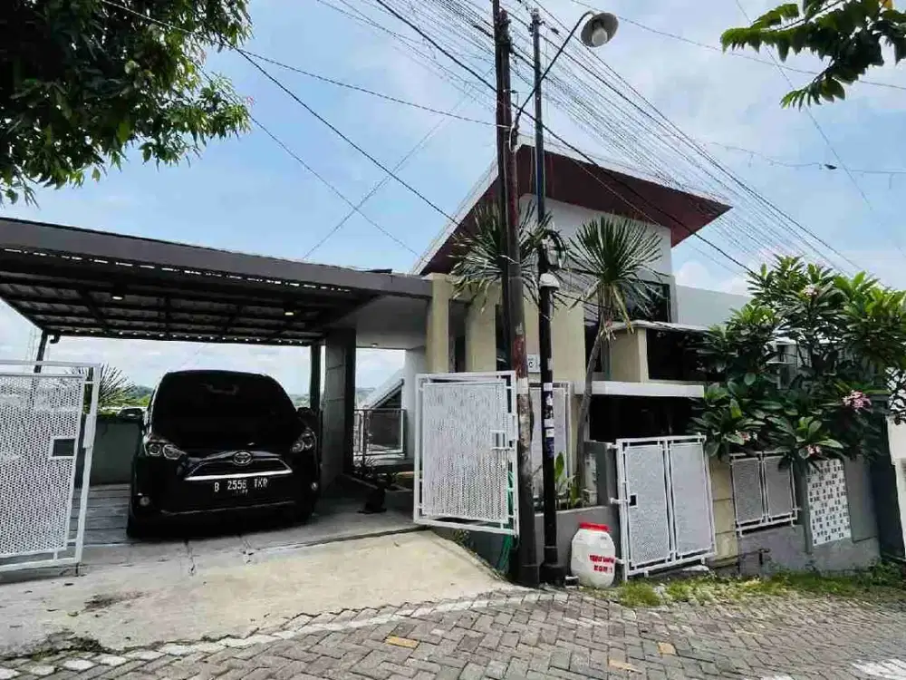 Rumah Cantik Unik di Ketileng Asri Baru Sendangmulyo Tembalang