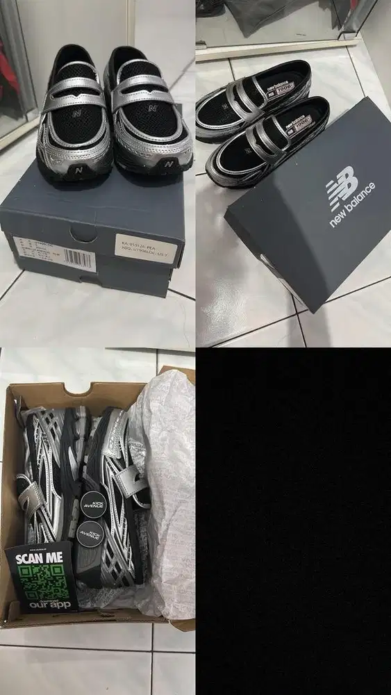 New Balance 1906L Silver Black Metallic