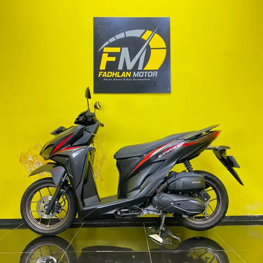 Honda Vario 125 Tahun 2018 Hitam pajak on