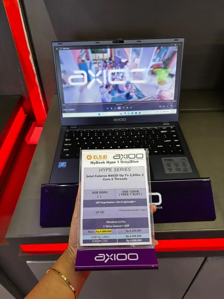 LAPTOP AXIO HYPE 1 || CICILAN RINGAN MULAI 500rb an