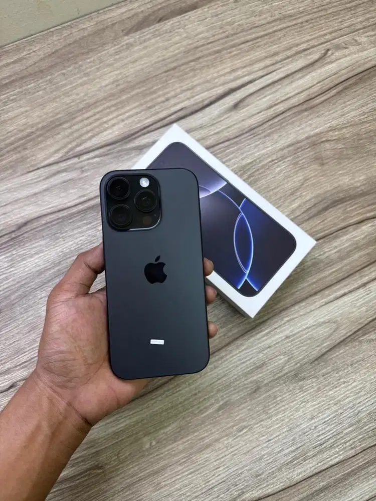 iPhone 16 Pro 128 iBox garansi januari 2027