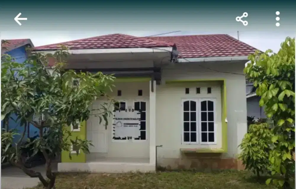 Dikontrakkan rumah jl. HKSN komplek Amd permai blok c11