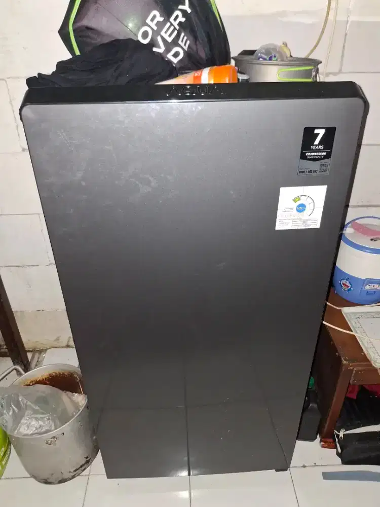 Di jual Kulkas Merk Aqua 1 Pintu Kapasitas 165 Liter