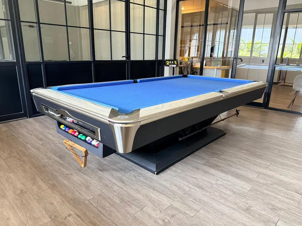 Meja Billiard 9ft Dewa Areus Full Set